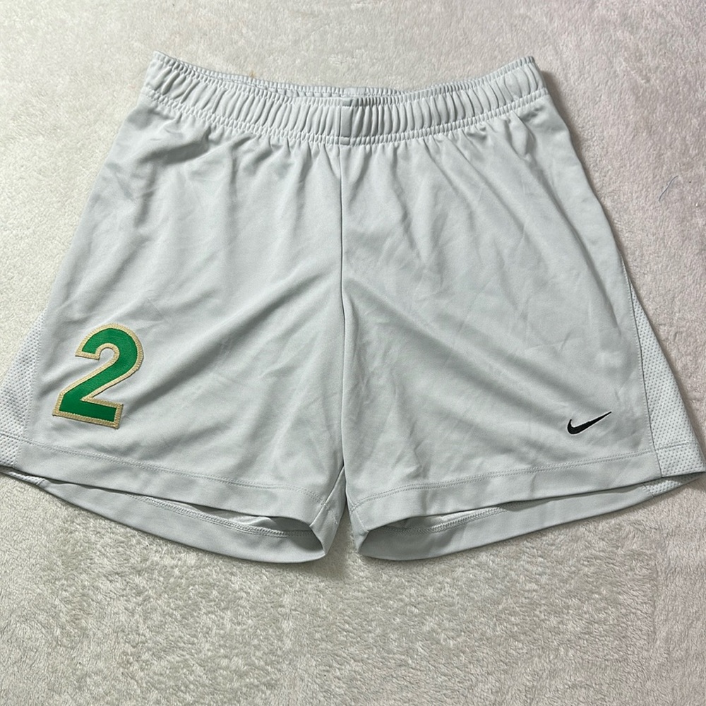 Nike Women’s Softball Shorts Silver Size Small #2
